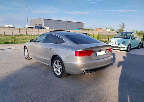 Audi A5 cena 59600 przebieg: 159000, rok produkcji 2016 z Jedwabne małe 121